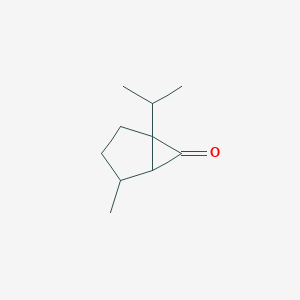 molecular formula C10H16O B045025 4-Methyl-1-(propan-2-yl)bicyclo[3.1.0]hexan-6-one CAS No. 114352-58-8