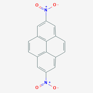 molecular formula C16H8N2O4 B045027 2,7-Dinitropyrene CAS No. 117929-15-4