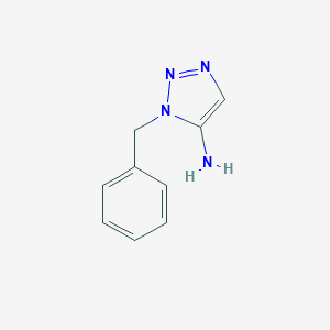 molecular formula C9H10N4 B045036 1-benzyl-1H-1,2,3-triazol-5-amine CAS No. 25784-58-1