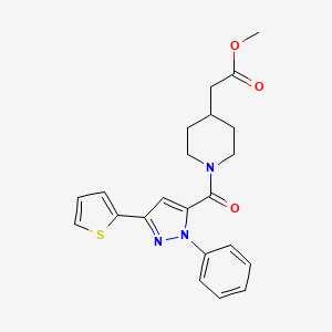 molecular formula C22H23N3O3S B4505483 KB-208 