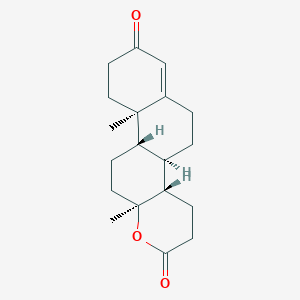 molecular formula C19H26O3 B045059 Testololactone CAS No. 4416-57-3