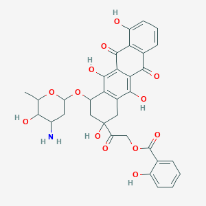 14-Salicyloylcarubicin