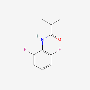 molecular formula C10H11F2NO B4509773 N-(2,6-difluorophenyl)-2-methylpropanamide 