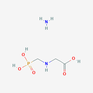 molecular formula C3H17N4O5P B045101 Glyphosate (Ammonium) CAS No. 114370-14-8