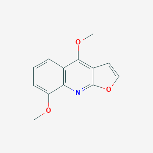 molecular formula C13H11NO3 B045102 γ-法加林 CAS No. 524-15-2