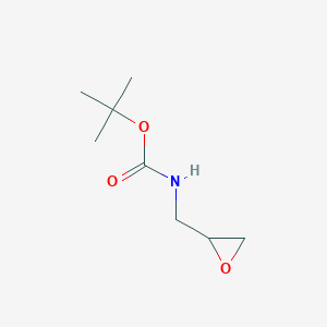 molecular formula C8H15NO3 B045105 tert-Butyl N-(2-oxiranylmethyl)carbamate CAS No. 115198-80-6