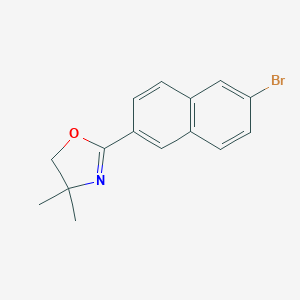 2-(6-Bromo-2-naphthyl)-4,4-dimethyl-4,5-dihydro-1,3-oxazole