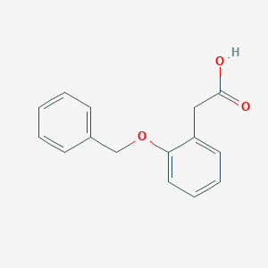 molecular formula C15H14O3 B045139 2-Benzyloxyphenylacetic acid CAS No. 22047-88-7