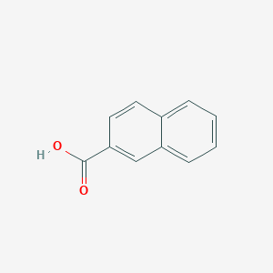 molecular formula C11H8O2 B045150 2-Naphthoic acid CAS No. 93-09-4