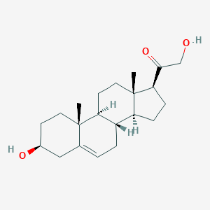 molecular formula C₂₁H₃₂O₃ B045168 21-Hydroxypregnenolone CAS No. 1164-98-3