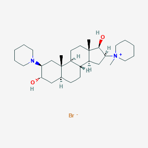 molecular formula C₃₀H₅₃BrN₂O₂ B045169 Desdiacetylvecuronium bromide CAS No. 73319-30-9