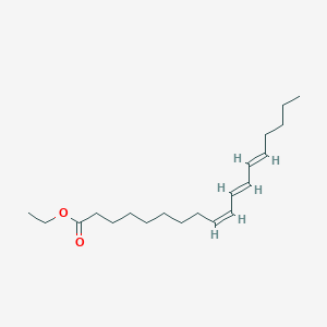 molecular formula C20H34O2 B045173 9(Z),11(E),13(E)-Octadecatrienoic Acid ethyl ester CAS No. 42021-86-3