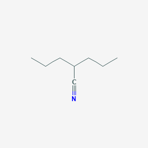 molecular formula C8H15N B045190 2-Propylvaleronitrile CAS No. 13310-75-3