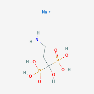 molecular formula C₃H₉NO₇P₂Na₂ B000452 Pamidronate disodium CAS No. 57248-88-1