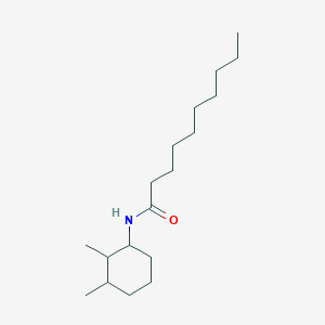 molecular formula C18H35NO B452026 N-(2,3-dimethylcyclohexyl)decanamide 