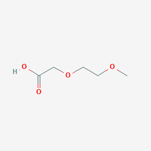 molecular formula C5H10O4 B045203 2-(2-Methoxyethoxy)acetic acid CAS No. 16024-56-9