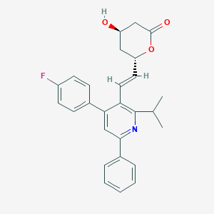 molecular formula C27H26FNO3 B045204 格列伐他汀 CAS No. 122254-45-9