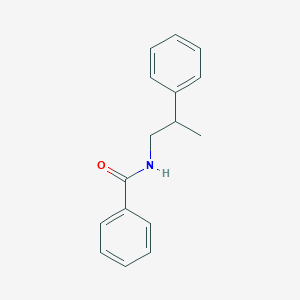 molecular formula C16H17NO B4520698 N-(2-phenylpropyl)benzamide CAS No. 64353-77-1