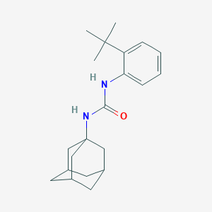 molecular formula C21H30N2O B452072 N-(1-adamantyl)-N'-(2-tert-butylphenyl)urea 