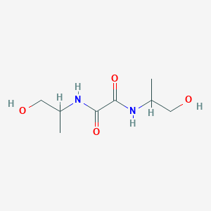 molecular formula C8H16N2O4 B4523358 N,N'-bis(1-hydroxypropan-2-yl)oxamide 