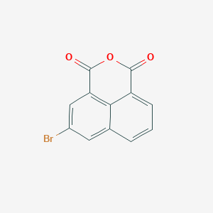 molecular formula C12H5BrO3 B045240 3-Bromo-1,8-naphthalic anhydride CAS No. 24050-49-5