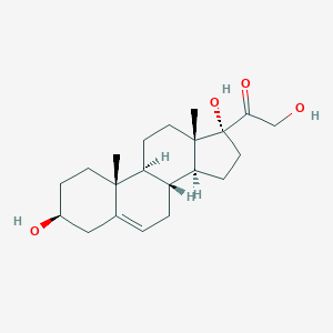 molecular formula C21H32O4 B045245 17,21-Dihydroxypregnenolone CAS No. 1167-48-2