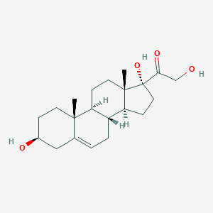 molecular formula C21H32O4 B045245 17alpha,21-Dihydroxypregnenolone CAS No. 1167-48-2