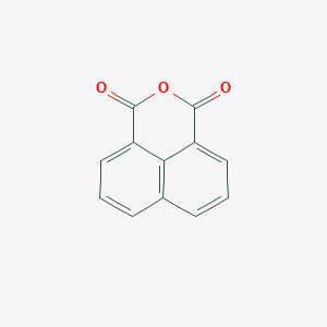 molecular formula C12H6O3 B045246 1,8-Naphthalic anhydride CAS No. 81-84-5