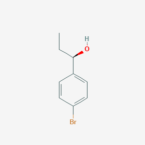 molecular formula C9H11BrO B045254 (R)-1-(4-溴苯基)-1-丙醇 CAS No. 112777-66-9