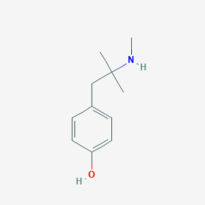 molecular formula C11H17NO B045270 4-Hydroxymephentermine CAS No. 120583-09-7