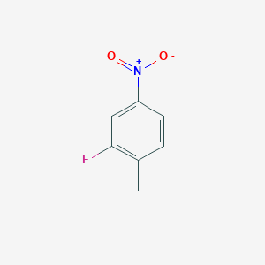 molecular formula C7H6FNO2 B045272 2-Fluoro-4-nitrotoluene CAS No. 1427-07-2