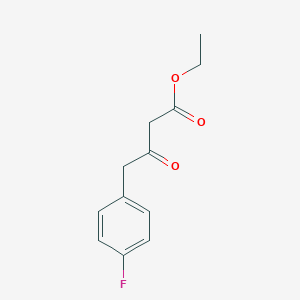 molecular formula C12H13FO3 B045282 Ethyl 4-(4-fluorophenyl)-3-oxobutanoate CAS No. 221121-37-5