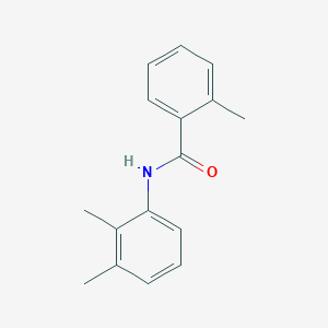 molecular formula C16H17NO B452849 N-(2,3-Dimethylphenyl)-2-methylbenzamide CAS No. 56776-50-2