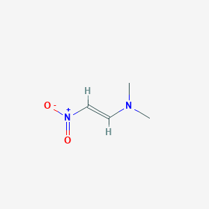 molecular formula C4H8N2O2 B045285 N,N-Dimethyl-2-nitroethenamine CAS No. 1190-92-7