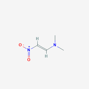 molecular formula C4H8N2O2 B045285 1-二甲氨基-2-硝基乙烯 CAS No. 1190-92-7