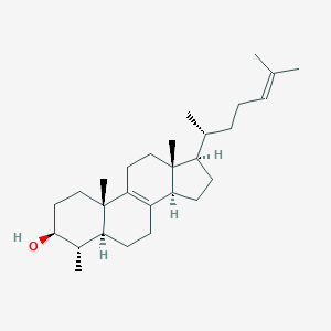 molecular formula C28H46O B045291 4alpha-Methylzymosterol CAS No. 7448-03-5