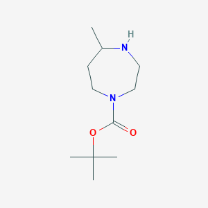 molecular formula C11H22N2O2 B045294 Tert-butyl 5-methyl-1,4-diazepane-1-carboxylate CAS No. 194032-42-3