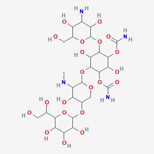 molecular formula C27H48N4O21 B045298 保和霉素 CAS No. 117192-99-1