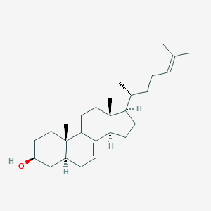 molecular formula C27H44O B045306 5alpha-Cholesta-7,24-dien-3beta-ol CAS No. 651-54-7