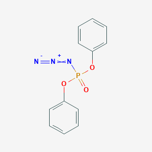 molecular formula C12H10N3O3P B045318 Diphenyl azidophosphate CAS No. 26386-88-9