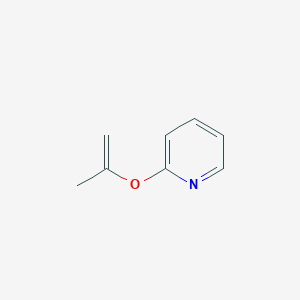 molecular formula C8H9NO B045321 2-(Isopropenyloxy)pyridine CAS No. 111399-94-1