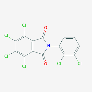 molecular formula C14H3Cl6NO2 B045325 4,5,6,7-tetrachloro-2-(2,3-dichlorophenyl)-1H-isoindole-1,3(2H)-dione CAS No. 26491-30-5