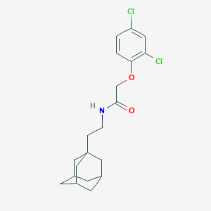 molecular formula C20H25Cl2NO2 B453258 N-[2-(1-adamantyl)ethyl]-2-(2,4-dichlorophenoxy)acetamide 