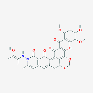 molecular formula C32H30N2O11 B045336 Actinoplanone G CAS No. 116200-82-9
