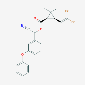 molecular formula C22H19Br2NO3 B045343 trans-Deltamethrin) CAS No. 64363-96-8