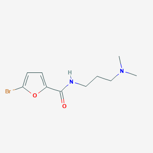 molecular formula C10H15BrN2O2 B4538705 5-Bromo-N-(3-(dimethylamino)propyl)furan-2-carboxamide 