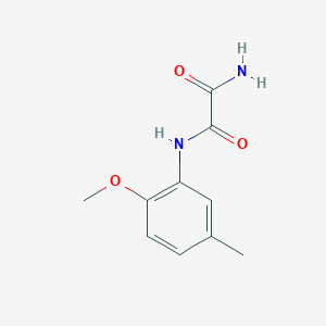 molecular formula C10H12N2O3 B4538761 N'-(2-Methoxy-5-methylphenyl)ethanediamide 
