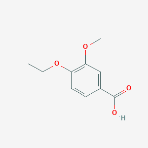 molecular formula C10H12O4 B453943 4-乙氧基-3-甲氧基苯甲酸 CAS No. 3535-30-6