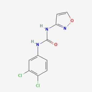 molecular formula C10H7Cl2N3O2 B4541673 1-(3,4-Dichlorophenyl)-3-(1,2-oxazol-3-yl)urea CAS No. 61365-09-1