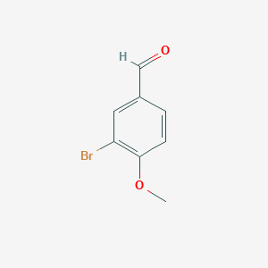 molecular formula C8H7BrO2 B045424 3-溴-4-甲氧基苯甲醛 CAS No. 34841-06-0